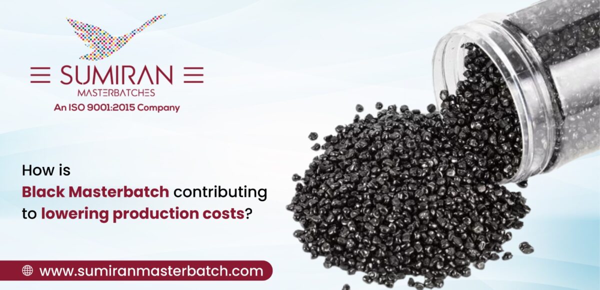 How is Black Masterbatch contributing to lowering production costs