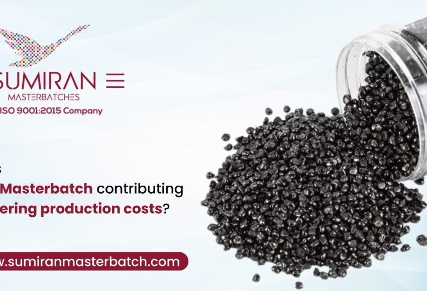 How is Black Masterbatch contributing to lowering production costs